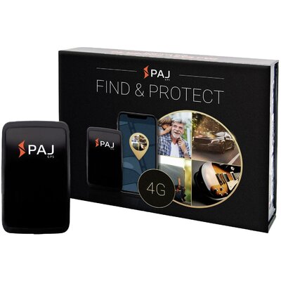 PAJ GPS ALLROUND FINDER 4G GPS adatgyűjtő Személykövetés, Multifunkciós követés, Poggyász nyomkövetőrendszer Fekete