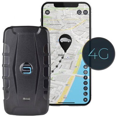 Salind GPS SALIND 20 4G GPS adatgyűjtő Járműkövetés Fekete