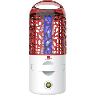 Swissinno Premium mobil 4W 1 244 001 UV fény, Áramrács UV szúnyogfogó 4 W Fehér, Piros 1 db