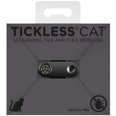Tickless Cat Cat01BL Ultrahangos Kullancs elleni védelem (H x Sz x Ma) 38 x 16.5 x 15.6 mm Fekete 1 db