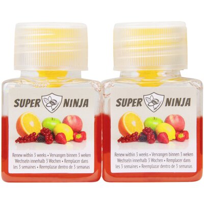 Fruit Fly Ninja Super Ninja FFN42245 Attraktáns Légycsapda (Sz x Ma x Mé) 30 x 50 x 30 mm 2 db