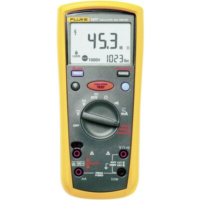 Fluke 1577 Szigetelésmérő műszer Kalibrált (ISO) 500 V, 1000 V 600 MΩ