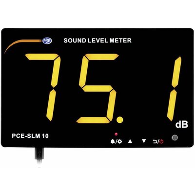 PCE Instruments PCE-SLM 10 Zajszintmérő 30 - 130 dB 31.5 Hz - 8.5 kHz