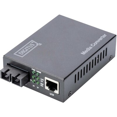 Digitus DN-82121-1 LAN, SC Duplex Hálózati médiakonverter 1 GBit/s