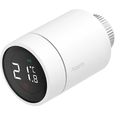 Aqara Fűtőtest termosztát SRTS-A01 Fehér Apple HomeKit, Alexa (külön bázisállomás szükséges), Google Home (külön bázisállomás szükséges), IFTTT (külön
