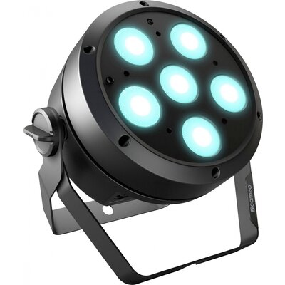 Cameo ROOT PAR 6 LED-es PAR fényszóró LED-ek száma: 6 12 W Fekete