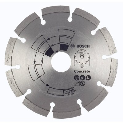 Bosch Accessories 2609256414 Bosch Gyémánt bevonatú vágótárcsa Ø 125 mm 1 db
