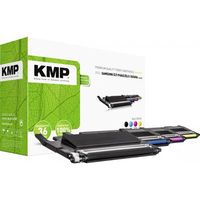 KMP Toner kombi csomag helyettesíti Samsung C404, CLT-P404C, CLT-C404S, CLT-K404S, CLT-M404S, CLT-Y404S Kompatibilis Fekete, Cián, Bíbor, Sárga SA-T89V