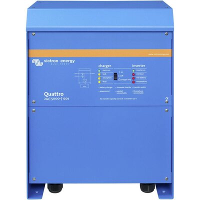 Victron Energy Inverter Quattro 24/5000/120-100/100 5000 W 24 V/DC - 230 V/AC