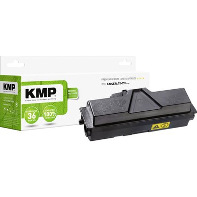 KMP Toner helyettesíti Kyocera TK-170 Kompatibilis Fekete 7200 oldal K-T23
