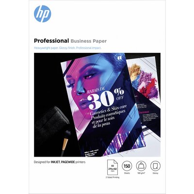 HP Professional 7MV84A Fénykép papír DIN A3 180 g/m² 1 db Fényes