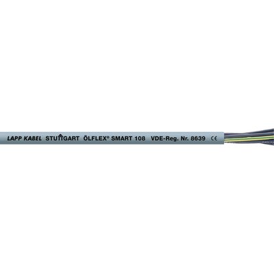 LAPP ÖLFLEX® SMART 108 Vezérlő vezeték 3 x 0.75 mm² Szürke 18030099-100 100 m