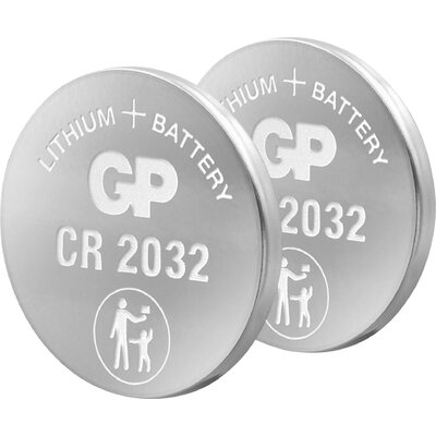 CR 2032 Gombelem Lítium 3 V GP Batteries GPCR2032 2 db