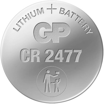 CR 2477 Gombelem Lítium 3 V GP Batteries GPCR2477E-2CPU1 1 db