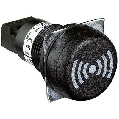 Auer Signalgeräte Jelző zümmer 812510405 ESV Hosszú hang, Pulzáló fény 12 V/DC, 12 V/AC, 24 V/DC, 24 V/AC 85 dB