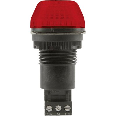 Auer Signalgeräte Jelzőlámpa LED IBS 800502405 Piros Piros Tartós fény, Villanófény 24 V/DC, 24 V/AC