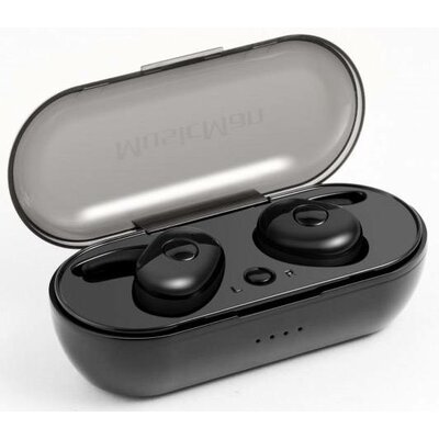 Technaxx Musicman BT-X49 In Ear fejhallgató Bluetooth® Fekete Headset, Érintéses vezérlés