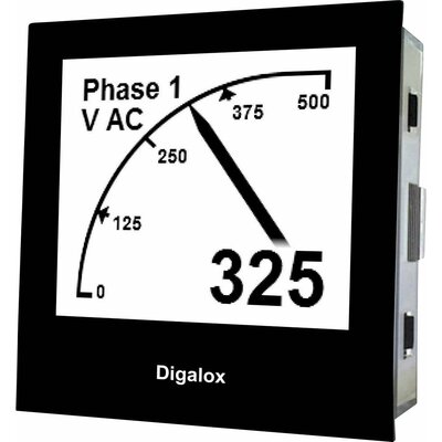TDE Instruments Digalox DPM72-MP Digitális beépíthető mérőműszer