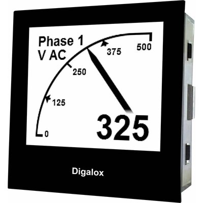 TDE Instruments Digalox DPM72-MP+-RS485 Digitális beépíthető mérőműszer