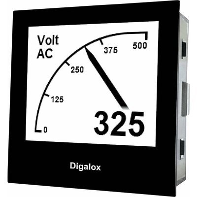 TDE Instruments Digalox DPM72-AV2 Digitális beépíthető mérőműszer