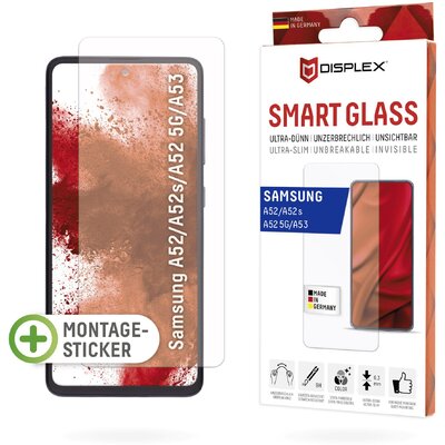 DISPLEX Smart Glass Kijelzővédő üveg Galaxy A52, Galaxy A52 5G, Galaxy A52s 5G, Galaxy A53 5G 1 db 1639