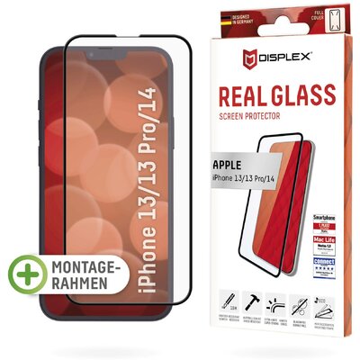 DISPLEX Real Glass Kijelzővédő üveg iPhone 13, iPhone 13 Pro, iPhone 14 1 db 1702