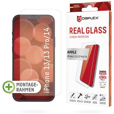 DISPLEX Real Glass Kijelzővédő üveg iPhone 13, iPhone 13 Pro, iPhone 14 1 db 1698