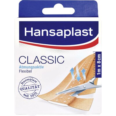 Hansaplast 1556519 Hansaplast CLASSIC standard vakolatok 1 m x 8 cm