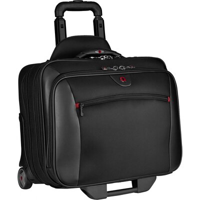 Notebook táska, koffer, gurulós, max. 43,2 cm (17) fekete, Wenger Koffer