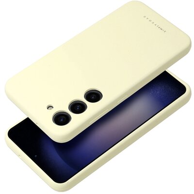 Roar Cloud-Skin tok - Samsung Galaxy S23 5G Világossárga