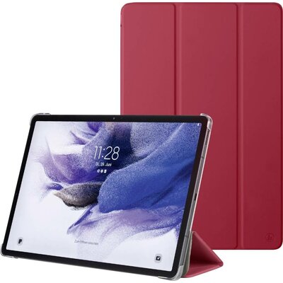 Hama Fold BookCase Samsung Galaxy Tab S7 FE, Samsung Galaxy Tab S7+ Piros Tablet táska, modellspecifikus