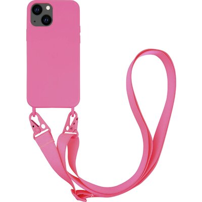 Vivanco Necklace Smartphone-Kette Apple iPhone 13 Mini Rózsaszín