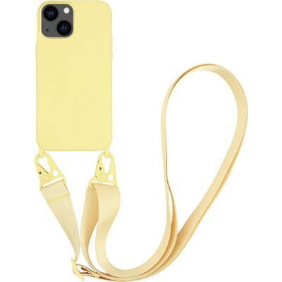 Vivanco Necklace Smartphone-Kette Apple iPhone 13 Mini Sárga