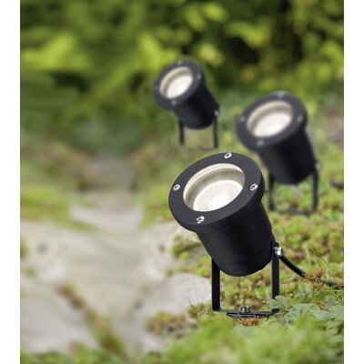 LED-es kerti fényszóró készlet GU10 10,5 W, 3 részes, fekete, Paulmann 98897