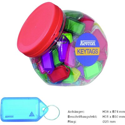 Basi Kulcstartó 8530-9010 Különböző színű 70 db/csomag 1 készlet