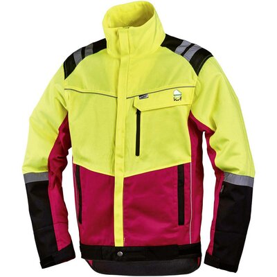 4112/L Erdővédelmi kabát kényelme Ruhaméret: L Neonsárga, Piros, Fekete