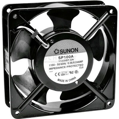 Sunon DP200A2123XBL Axiális ventilátor 230 V/AC 164.76 m³/óra (H x Sz x Ma) 120 x 120 x 38 mm
