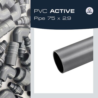 FIAP 2497 PVC cső (Ø x H) 75 mm x 1000 mm 1 db