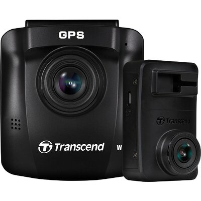 Transcend DrivePro 620 Autós kamera Látószög, vízszintes (max.)=140 ° Akku, Kijelző, Kettős kamera, Hátrameneti kamera