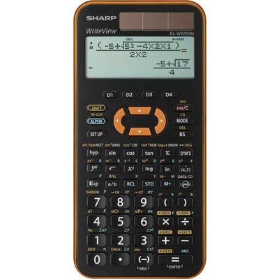 Tudományos iskolai számológép, napelemes, Sharp EL-W531 XG