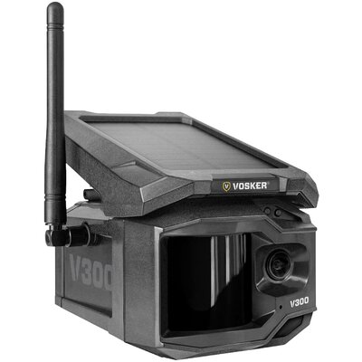 Vosker V300 LTE Megfigyelő kamera 1080 pixel 4G képátvitel, Csíptetős tartóval, Low Glow LED-ek, Hangfelvevő, GSM modul