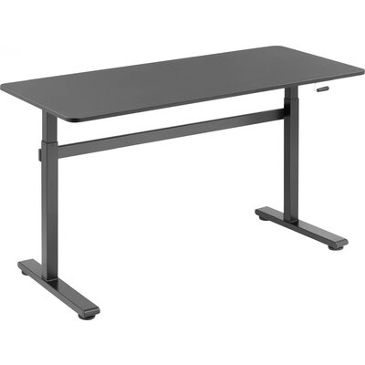 Állítható íróasztal ülő és álló munkához 1400 x 700 x 600 m, fekete, SpeaKa Professional SP-9007520