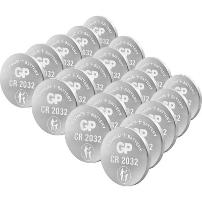 CR 2032 Gombelem Lítium 3 V GP Batteries GPCR2032-2CPU20 20 db