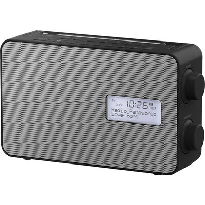 Panasonic RF-D30BTEG-K Konyhai rádió DAB+, URH Bluetooth®, AUX Ébresztő funkció, Fröccsenő víz ellen védett Fekete