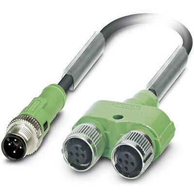 Sensor/Actuator cable SAC-4PY-MS- 0,3-PUR/2XF 1436204 Phoenix Contact