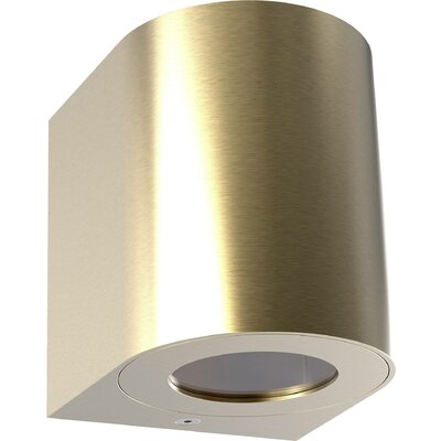 LED-es kültéri fali lámpa 12 W sárgaréz, Nordlux Canto 2 49701035