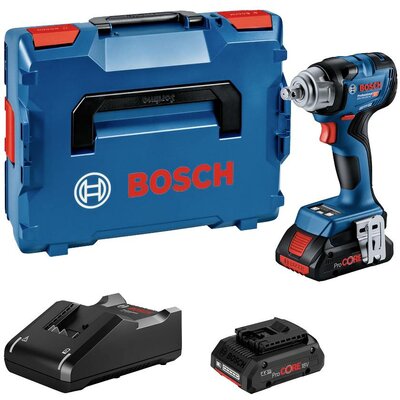 Bosch Professional GDS 18V-330 HC 06019L5002 Akkus ütvecsavarozó 18 V Lítiumion 2. akkuval, Töltővel, Hordtáskával