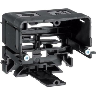 Hager GLS5510 Parapet csatorna Készülékbeépítő doboz (H x Sz) 71 mm x 64 mm Fekete 1 db