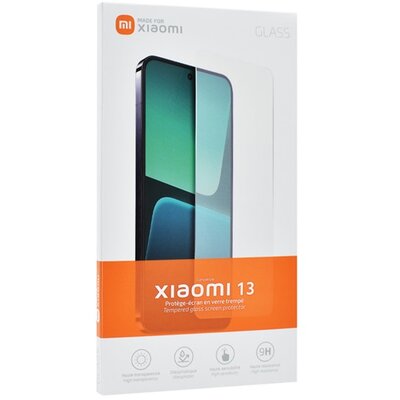 Made for Xiaomi WIPEMI13TSP MADE FOR XIAOMI képernyővédő üveg (2.5D, lekerekített szél, karcálló, 0.3 mm, 9H) ÁTLÁTSZÓ [Xiaomi 13]