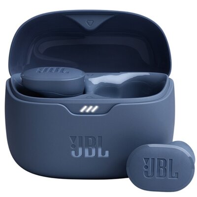 JBL JBLTBUDSBLU JBL TUNE BUDS bluetooth fülhallgató SZTEREO (v5.3, TWS, mikrofon, aktív zajszűrő, IP54 + töltőtok) KÉK